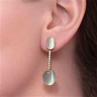 Boucles d'oreilles Lucos Femme in Argent ESOR C68-ACQUAMARINA